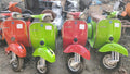 Vespa Super 150 1977,76,75,70,72,78 Red,Green,Orange Restored Item 8,9,10,11,13,14