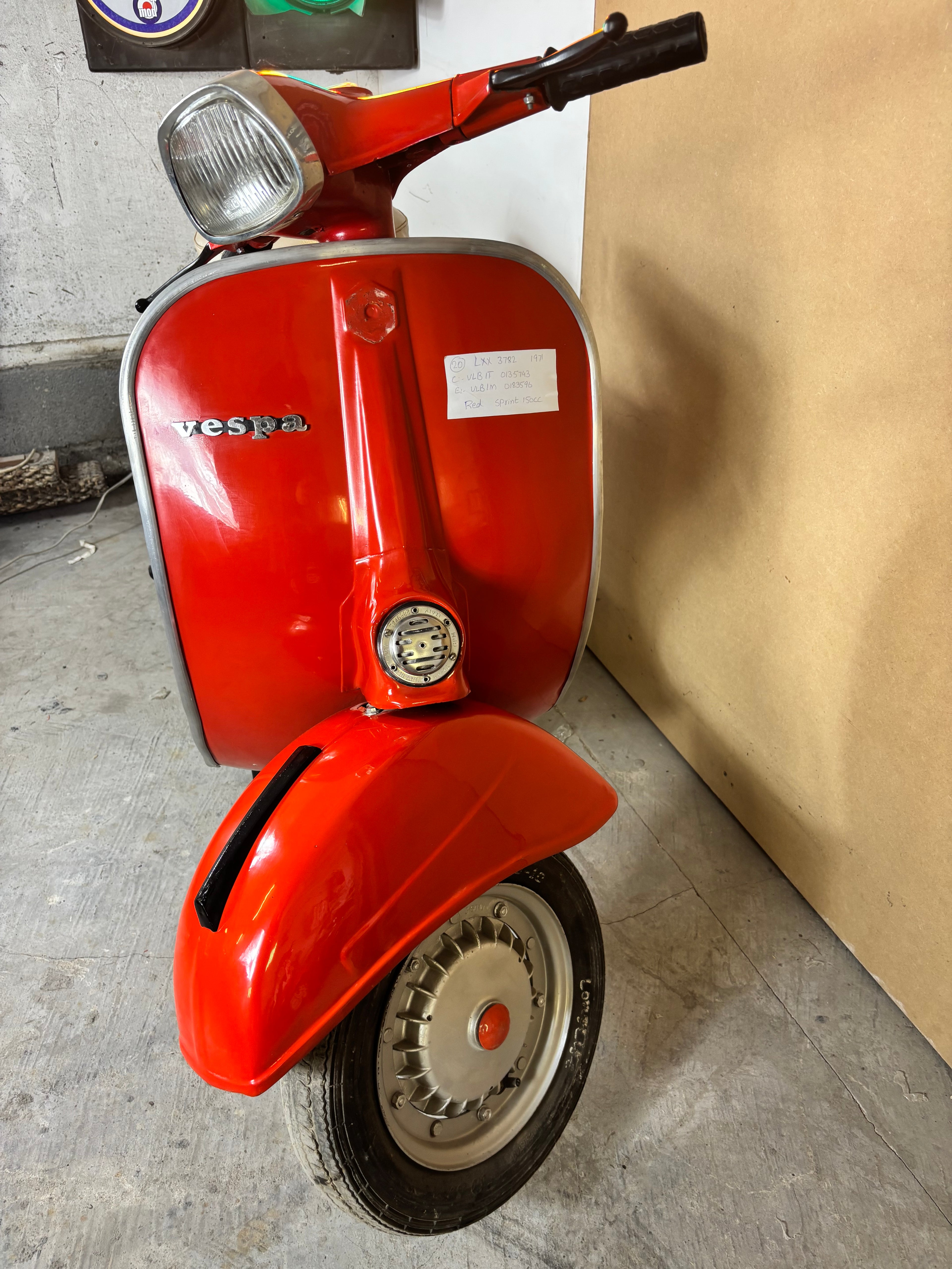 Vespa Sprint VLB 1971 No 20.