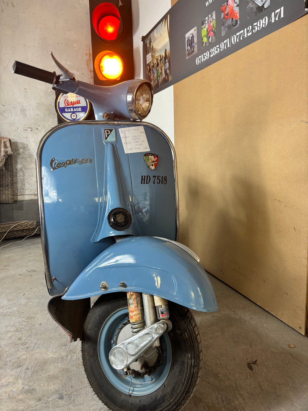 Vespa Super 150 VBB  1963 No6