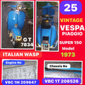 Vespa Super 150 VBC  1973 No25