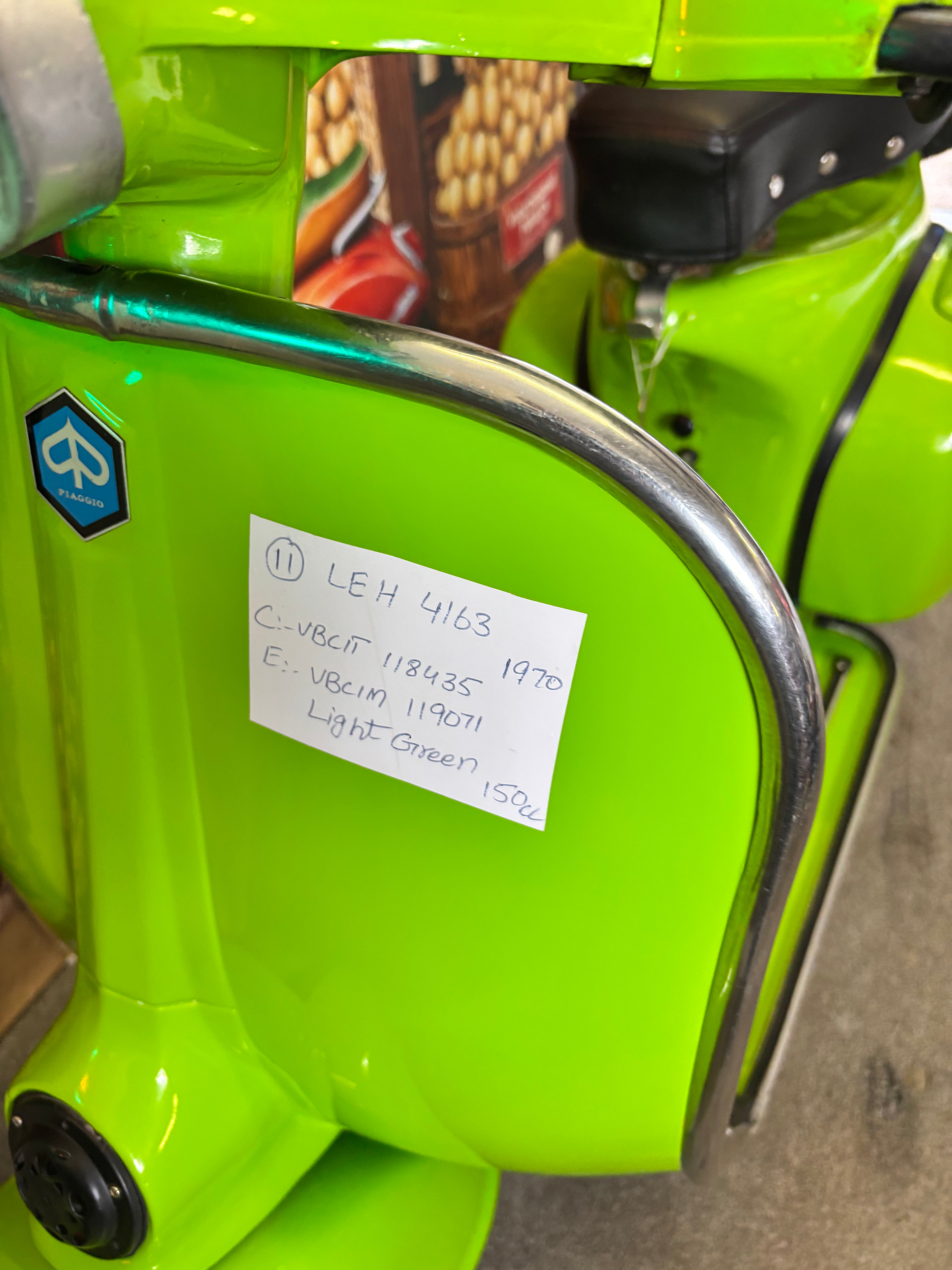 Vespa Super 150 1970 VBC No811