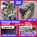 Vespa Super 150 VBC  1973 No30