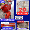 Vespa Sprint 150 VLB  1971 No20
