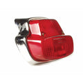 Vespa Super VBC Chrome Metal Body Tail Light ASSY