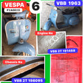 Vespa Super 150 VBB  1963 No6