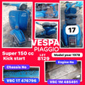 Vespa Super 150 VBC  1978 No17
