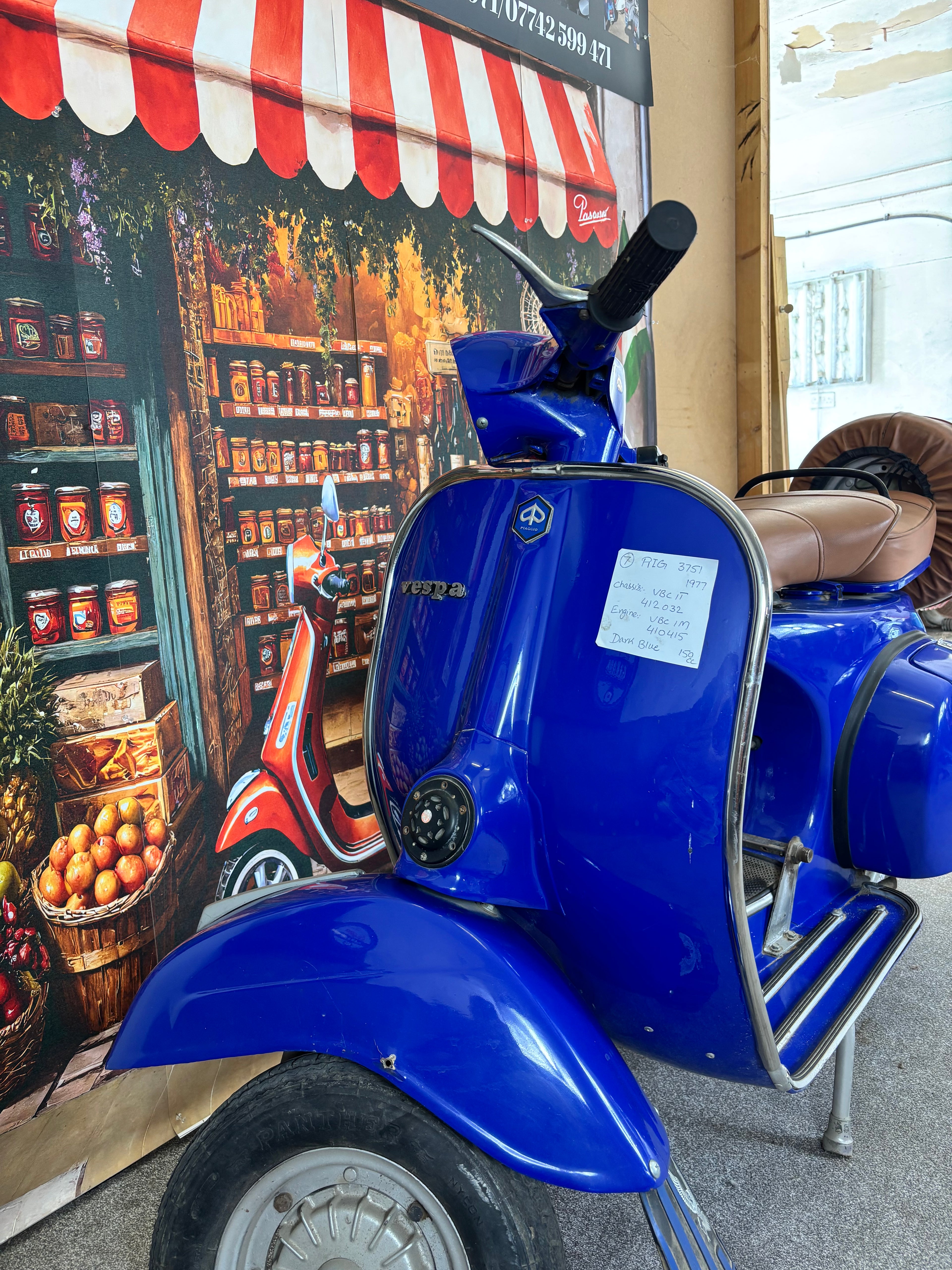 Vespa Super 150 VBC  1977 No807