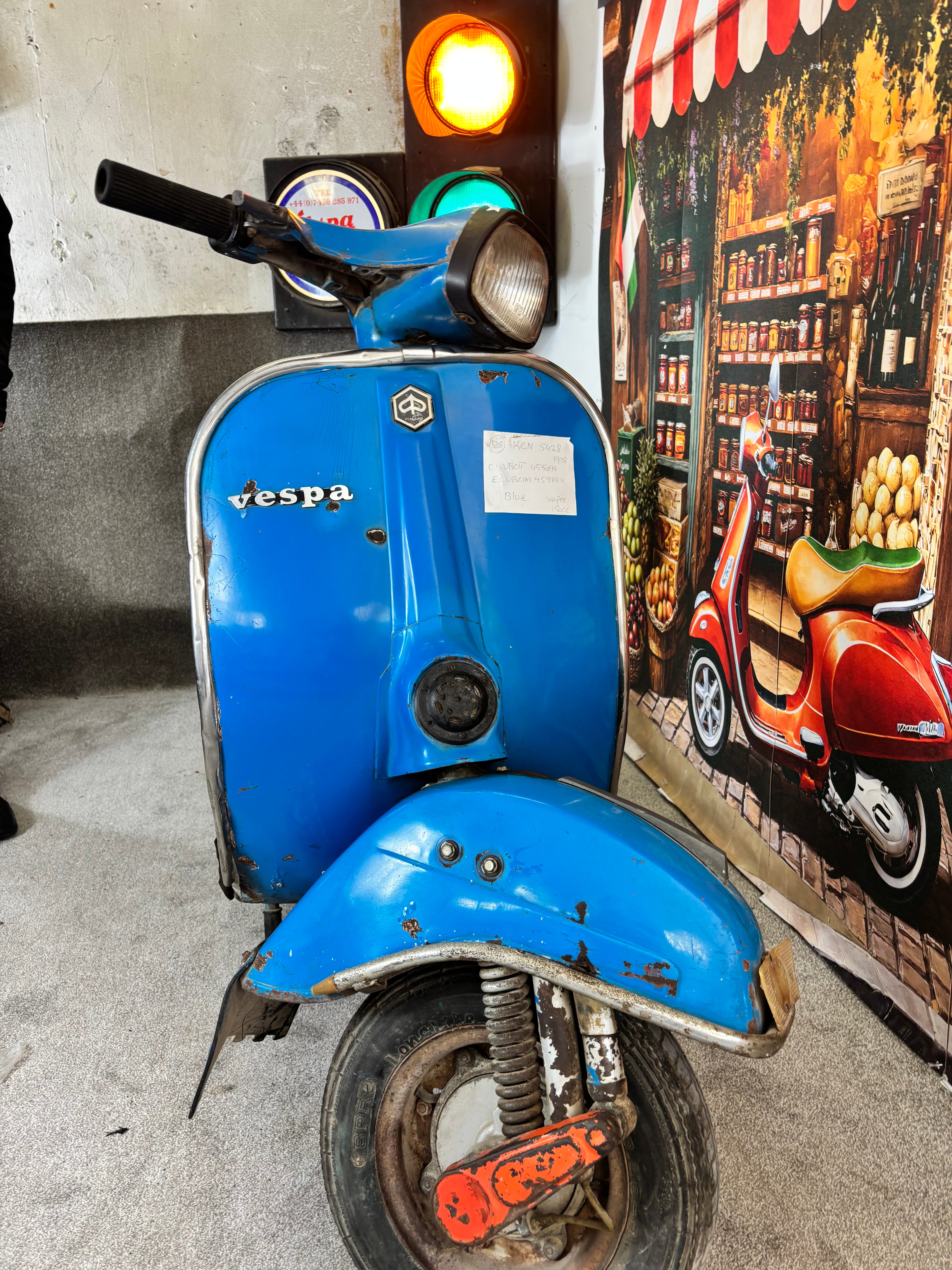 Vespa Super VBC 1977 No828