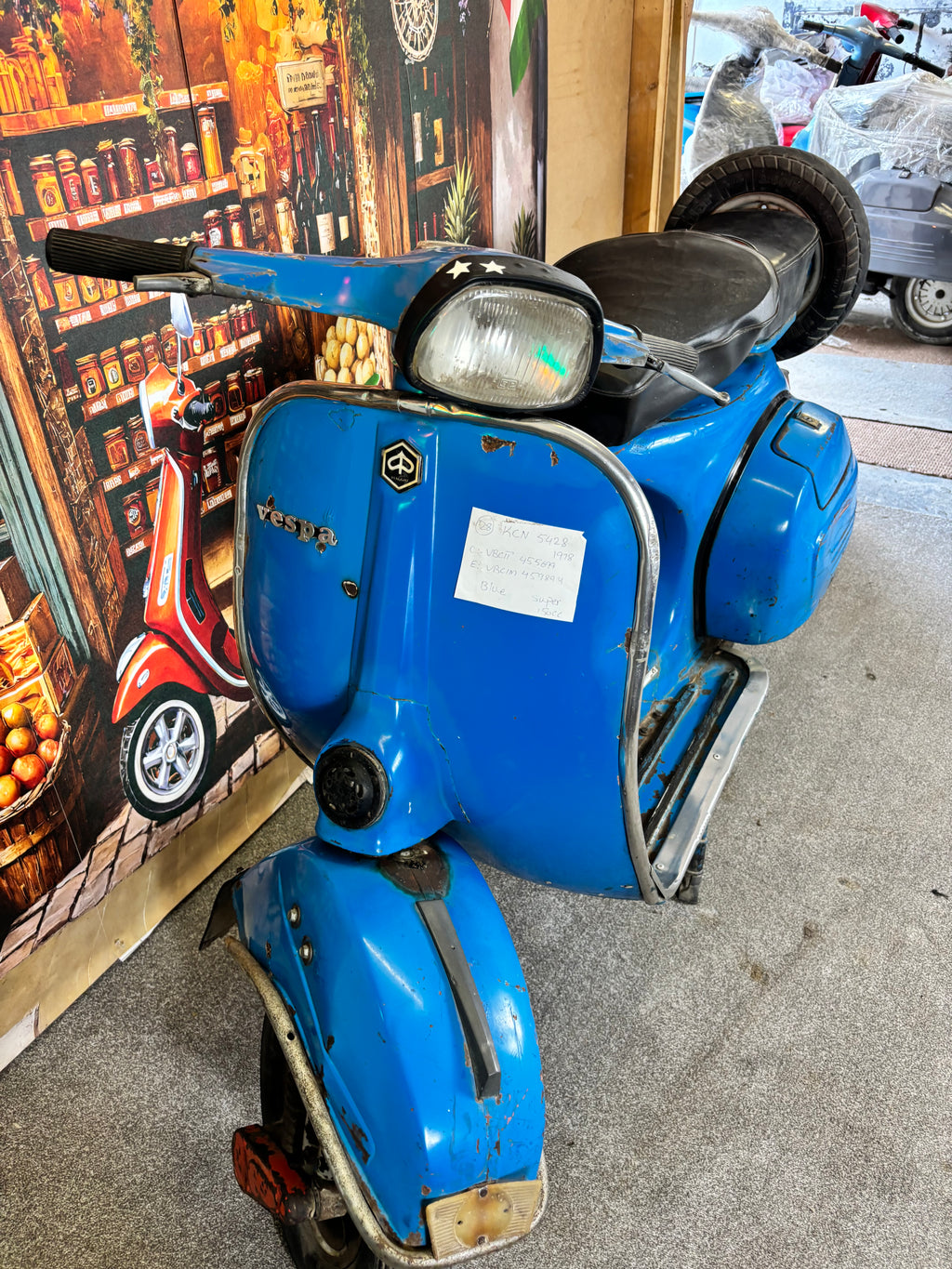 Vespa Super VBC 1977 No828