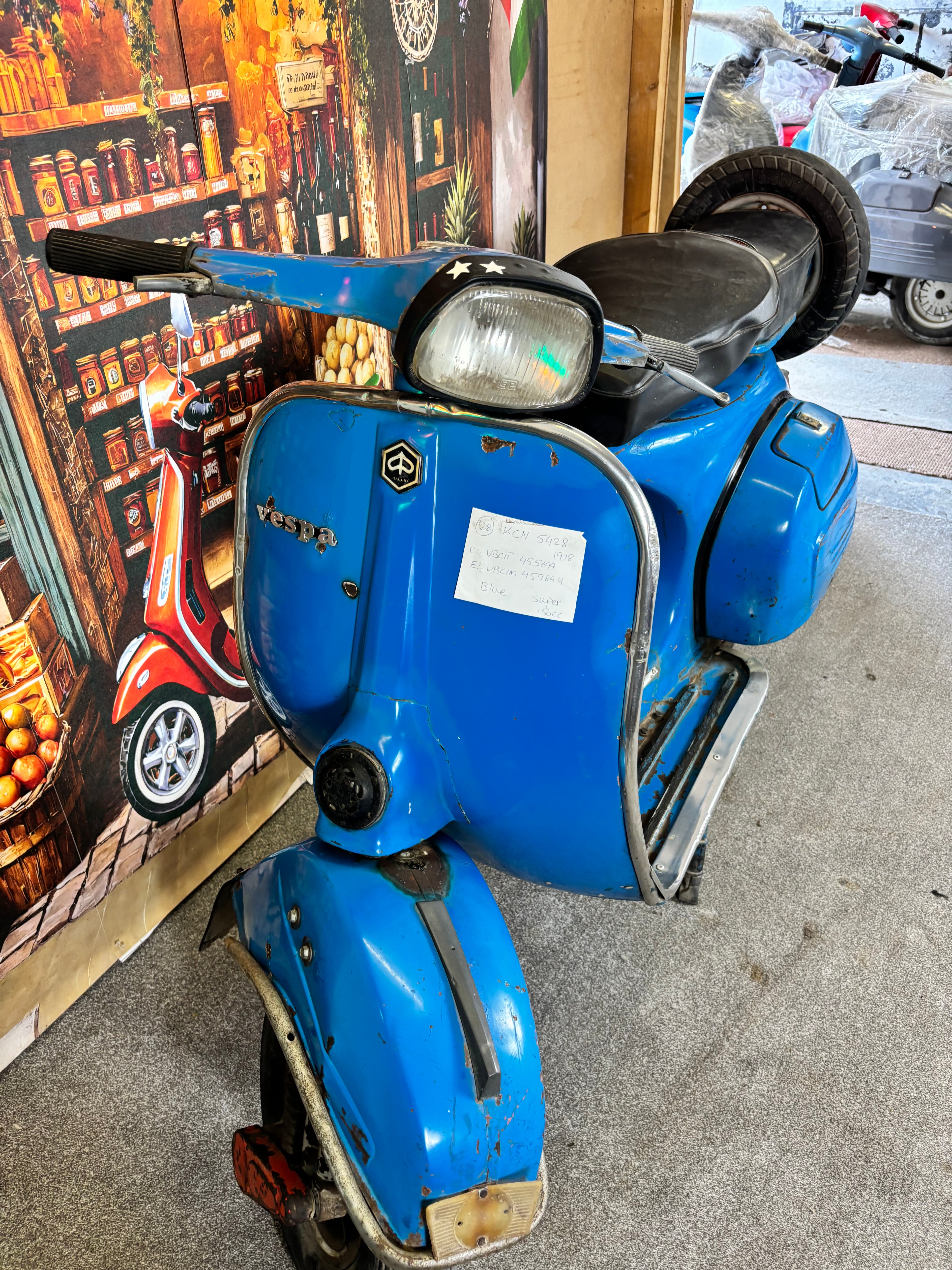 Vespa Super VBC 1977 No828