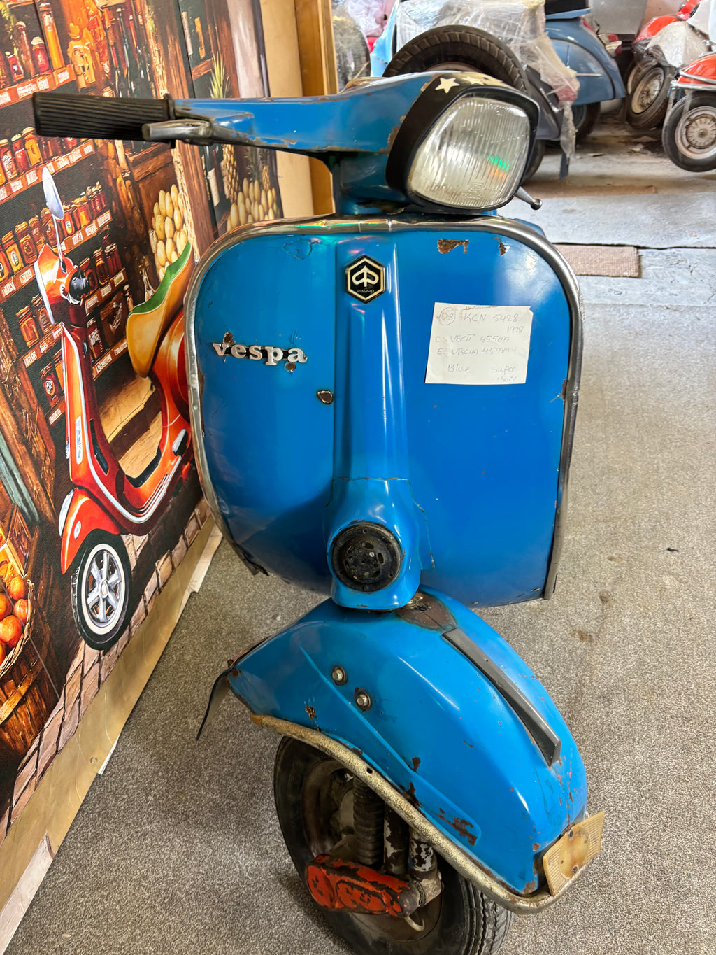 Vespa Super VBC 1977 No828