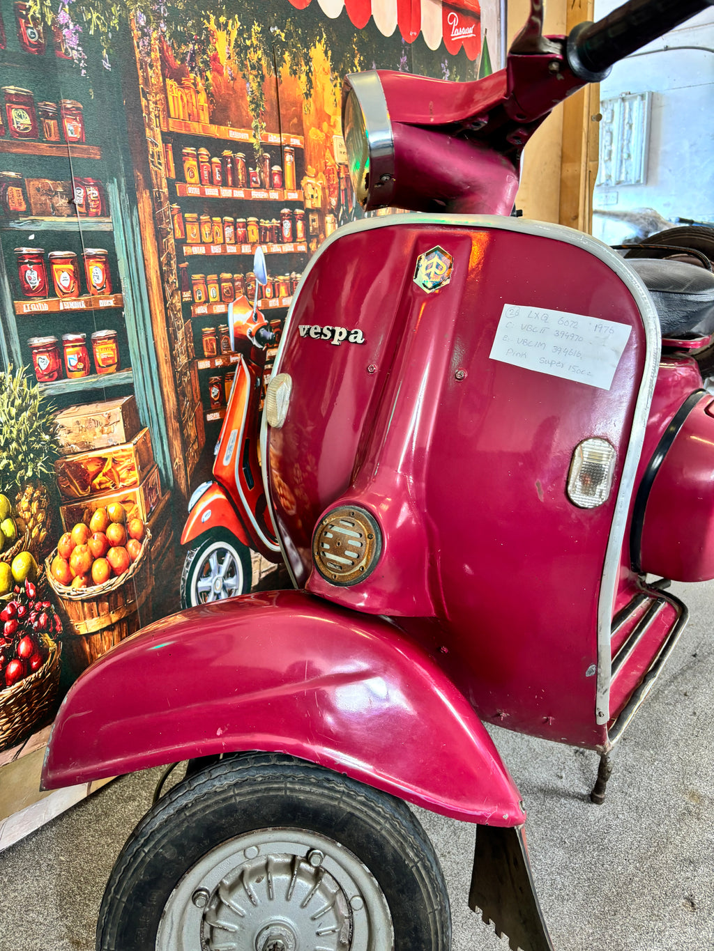 Vespa Super 150 VBC  1976 No826