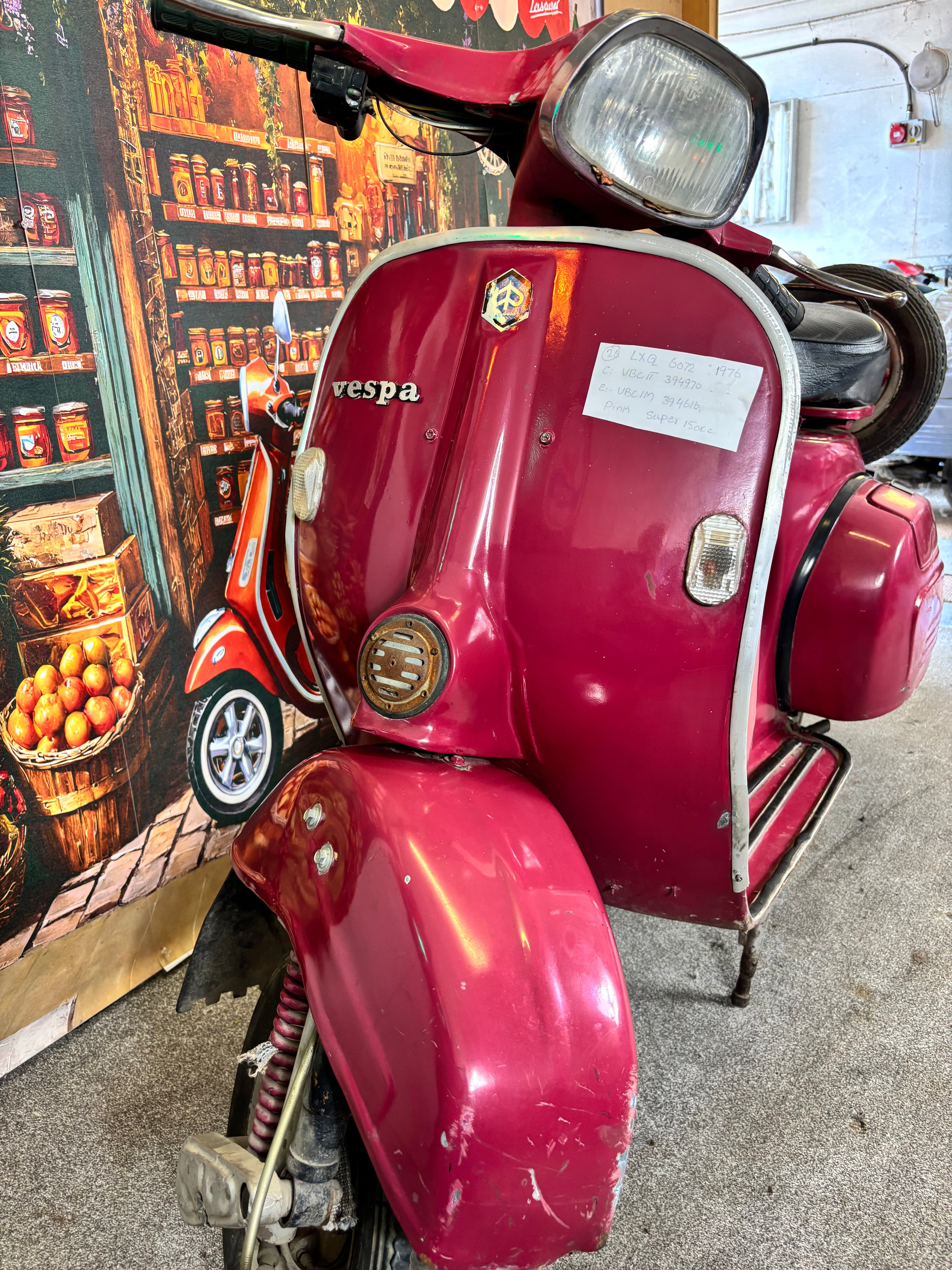 Vespa Super 150 VBC  1976 No826
