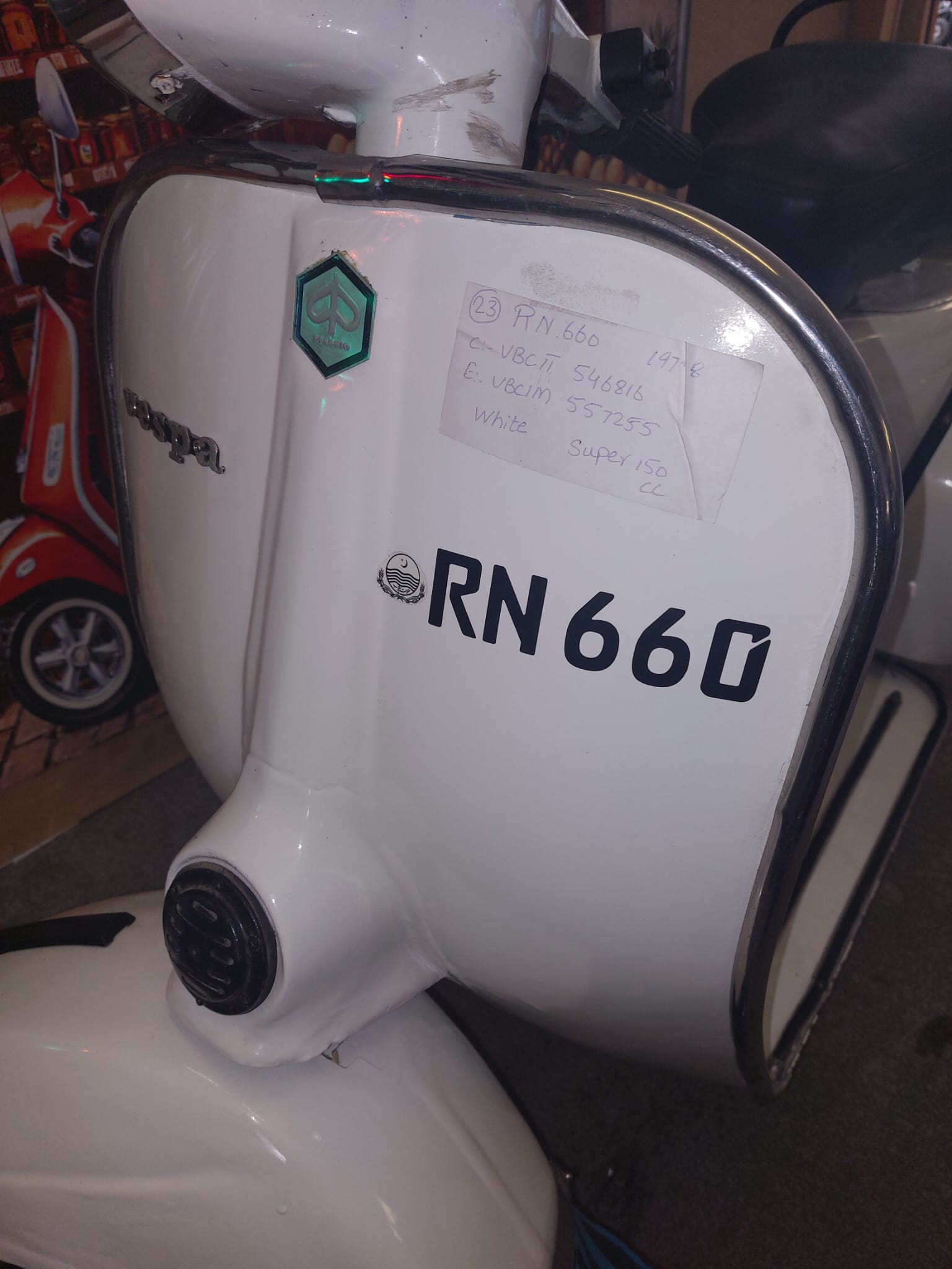Vespa Super 150 VBC  1978 No23