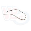 Vespa Super VBC, Sprint Leg Shield Trim Aluminium