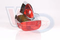 Vespa VBB  Chrome Metal Bodied Rear Light.