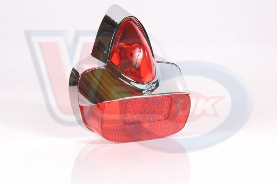 Vespa VBB  Chrome Metal Bodied Rear Light.