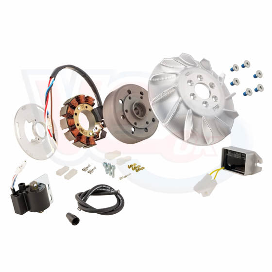 Vespa Super VBC,VBB, Sprint 12V Complete Conversion Kit