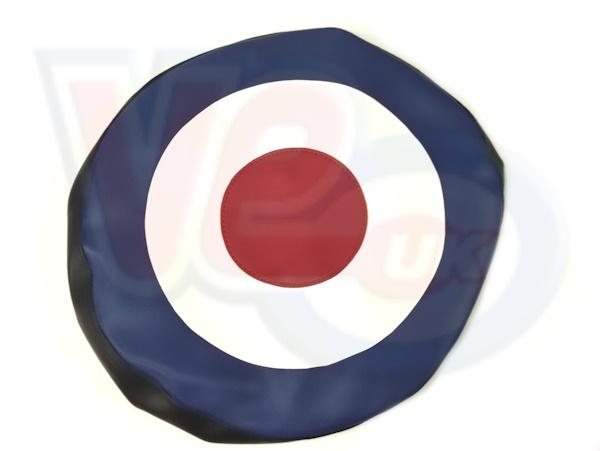 VESPA 8inch MOD TARGET VINYL SPARE WHEEL COVER